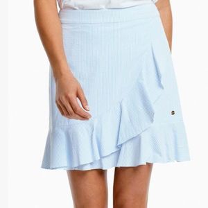 3/$20*when bundled* NWT Southern Tide Blue Seersucker Skirt Size 8